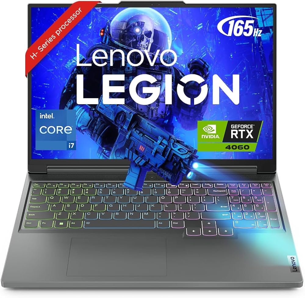 
Alt text: "Lenovo Legion logo featuring sleek design with dynamic red accents, powered by Intel technology."